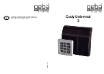 Предварительный просмотр 25 страницы Lindpointner geba tronic Cody Universal 3 Assembly, Connection And Maintenance