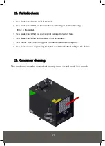 Предварительный просмотр 27 страницы LINDR Green Line AS-110-US Manual