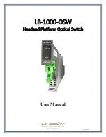 Lindsay Broadband LB-1000-OSW User Manual предпросмотр