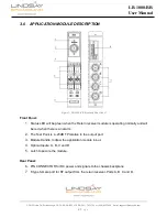 Предварительный просмотр 7 страницы Lindsay Broadband LB-1000-RR User Manual