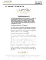 Предварительный просмотр 14 страницы Lindsay Broadband LB-1000-RR User Manual