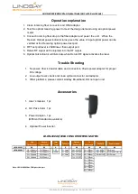 Preview for 6 page of Lindsay Broadband LB-ON-300AC User Manual