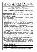 Preview for 3 page of Lindsay Broadband LHA 1.2 GHz DOCSIS 3.1 Series Instruction Manual