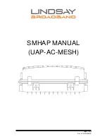 Предварительный просмотр 1 страницы Lindsay Broadband SMHAP Manual