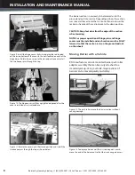 Preview for 8 page of Lindsay Barrier Systems ARMORGUARD NCHRP 350 TL-3 Installation Instructions Manual