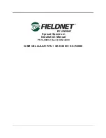 Lindsay FIRLDNET GSM CELLULAR RTU Installation Manual preview