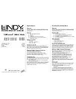 Lindy 32 983 User Manual предпросмотр