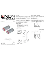 Preview for 1 page of Lindy 32536 User Manual