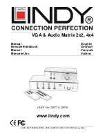 Предварительный просмотр 1 страницы Lindy 32577 Manual