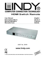 Preview for 1 page of Lindy 32592 User Manual