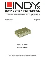 Preview for 1 page of Lindy 32625 User Manual