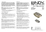 Preview for 1 page of Lindy 32668 User Manual