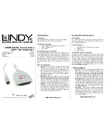 Lindy 32870 Installation And Use preview