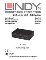 Preview for 1 page of Lindy 38060/1 User Manual