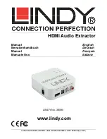 Предварительный просмотр 1 страницы Lindy 38090 User Manual