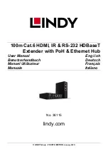 Предварительный просмотр 1 страницы Lindy 38115 User Manual