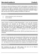 Preview for 3 page of Lindy 38182 User Manual