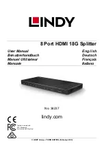 Lindy 38237 User Manual preview