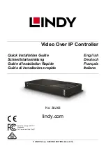 Preview for 1 page of Lindy 38263 Quick Installation Manual