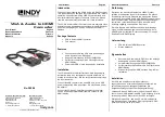 Lindy 38284 User Manual preview