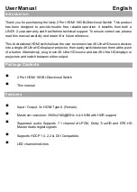 Preview for 3 page of Lindy 38336 User Manual