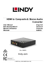 Preview for 1 page of Lindy 38393 User Manual