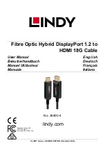 Lindy 38490-4 User Manual preview