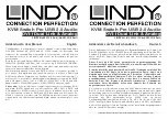 Preview for 1 page of Lindy 39322 User Manual Addendum