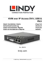 Lindy 39416 Quick Installation Manual предпросмотр