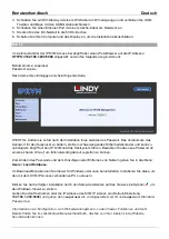 Предварительный просмотр 10 страницы Lindy 39416 Quick Installation Manual