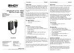 Preview for 1 page of Lindy 41006 User Manual