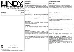 Preview for 1 page of Lindy 42672 User Manual