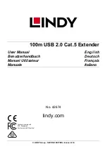 Предварительный просмотр 1 страницы Lindy 42674 User Manual