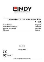 Предварительный просмотр 1 страницы Lindy 42688 User Manual