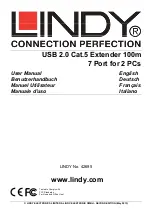 Preview for 1 page of Lindy 42695 User Manual