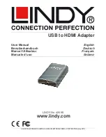 Предварительный просмотр 1 страницы Lindy 42698 User Manual