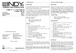 Lindy 42701 User Manual preview