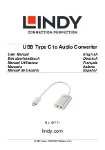 Preview for 1 page of Lindy 42711 User Manual