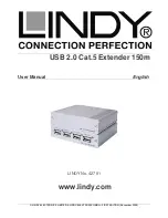 Предварительный просмотр 1 страницы Lindy 42791 User Manual