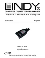 Предварительный просмотр 1 страницы Lindy 42891 User Manual