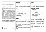 Preview for 2 page of Lindy 42926 User Manual