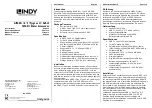 Preview for 1 page of Lindy 43097 User Manual