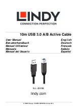 Preview for 1 page of Lindy 43098 User Manual