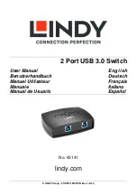 Предварительный просмотр 1 страницы Lindy 43141 User Manual