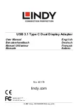 Lindy 43179 User Manual предпросмотр