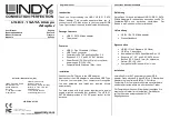 Lindy 43189 User Manual предпросмотр