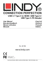 Предварительный просмотр 1 страницы Lindy 43198 User Manual