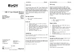 Preview for 1 page of Lindy 43238 User Manual