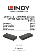 Preview for 1 page of Lindy 43336 User Manual