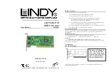 Preview for 1 page of Lindy 51068 User Manual